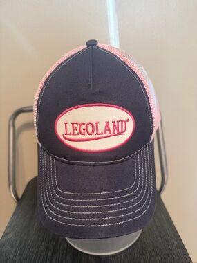 LEGOLAND Trucker Hat Snapback Mesh Logo Cap Adjustable